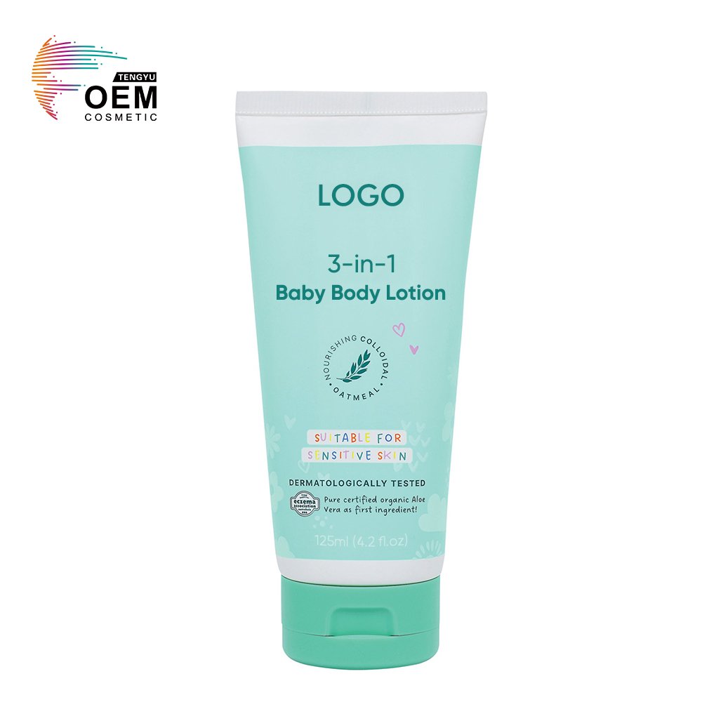Natural Organic Ocolloidal Oatmeal Lightweight Hydrating Moisturizing Non Sticky Hypoallergenic Baby Baby Body Lotion