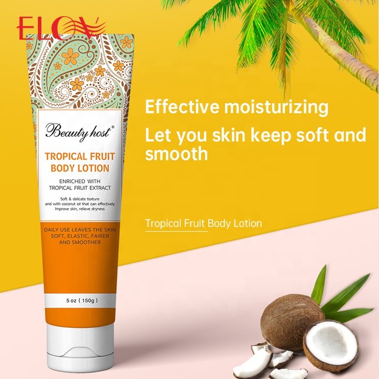 Fruity Scent Body Lotion Organic Plant Extract Bleaching Strong Moisturizing Shea Butter Improve Chicken Skin Refreshing Care