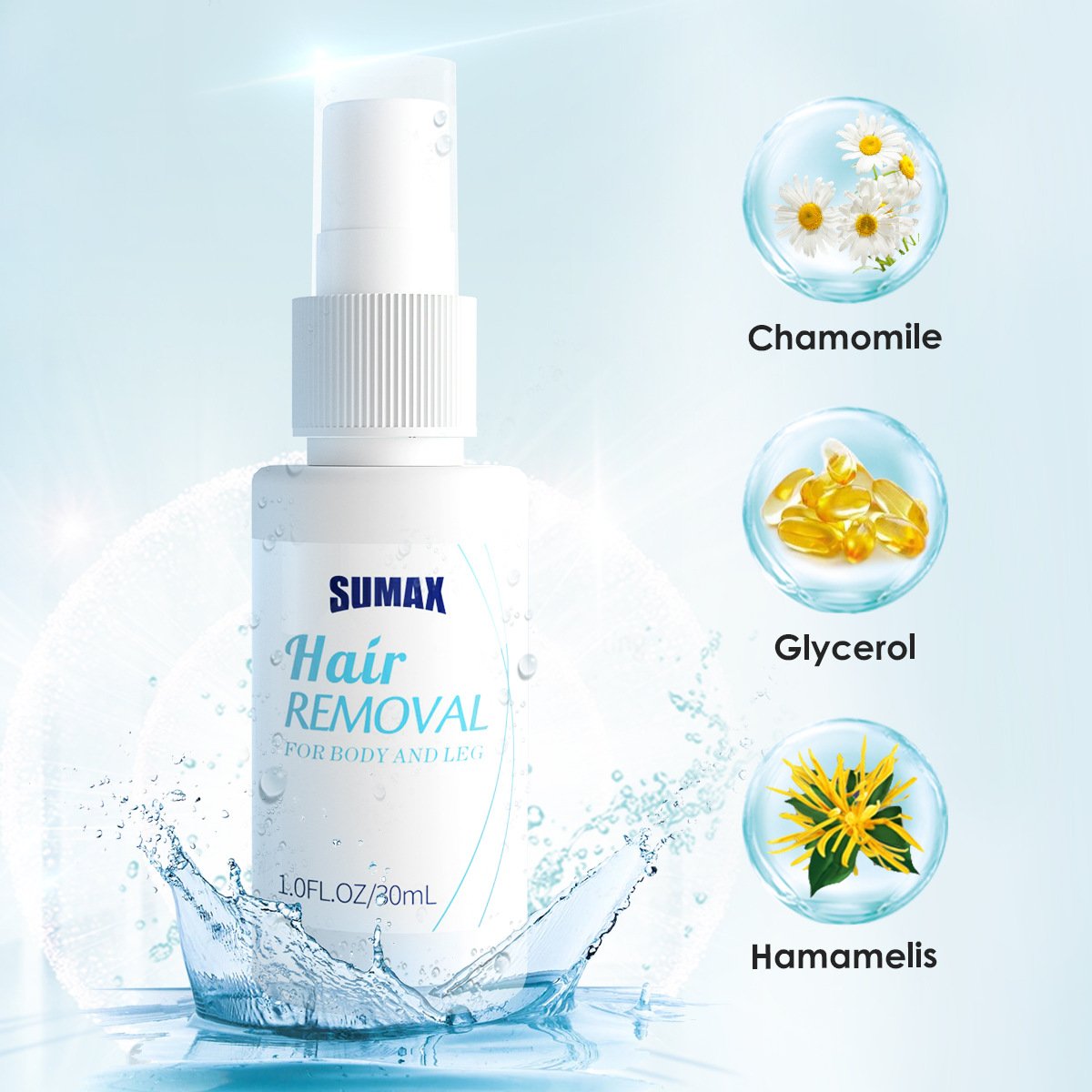 Wholesale/OEM Hair Removal Spray Gentle Hair remover spray Private Area Body area Hair Removal Spray
