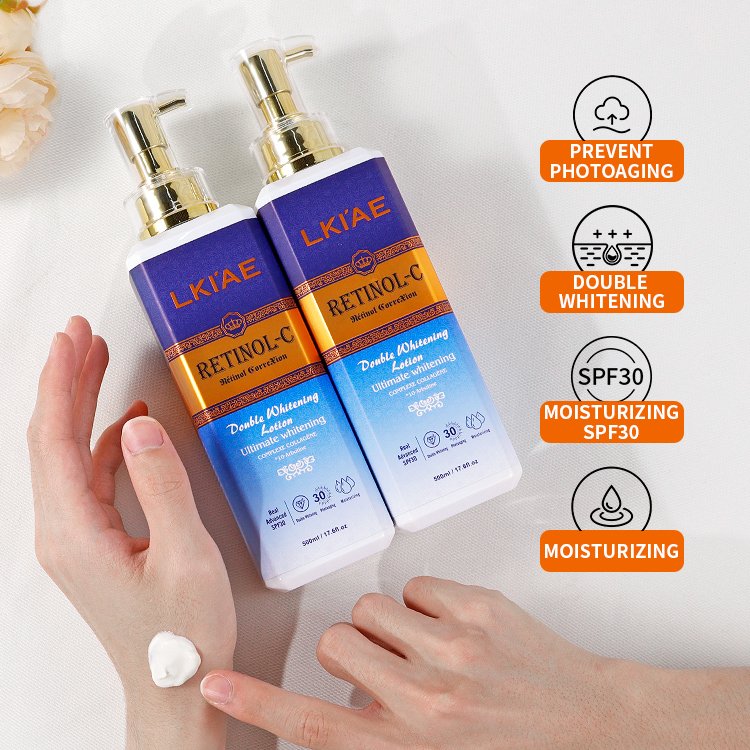 LKIAE Scented Cream Lightening Melasma And Freckles Remover Female Retinol Bleaching Whitening Lotion For The Body