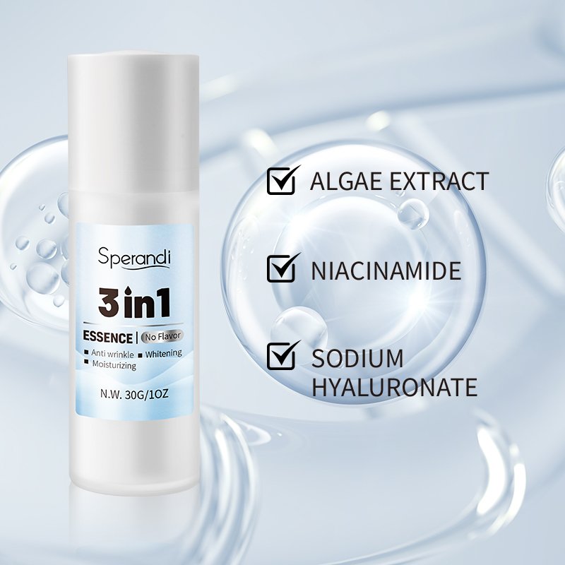 Essence Super Whitening Cream Moisturizing Anti-Aging 3 In 1 Body Lotion For Glowing Skin