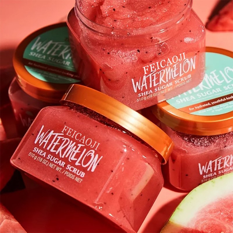 Trending Products 2023 Body Scrub Cruelty-Free Exfoliating Whitening and Shea Butter Fruit Body Scrubs