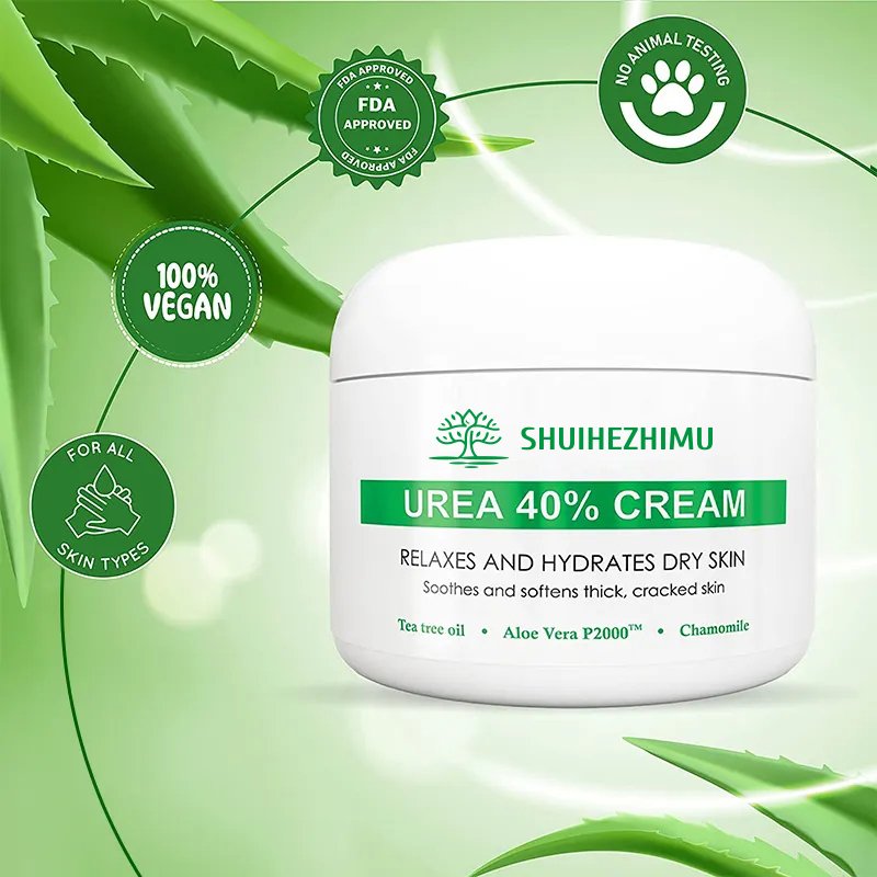Wholesale Urea Cream 40 Percent Urea Foot Cream for Customize Dry Cracked Urea Lotion for Feet Maximum Strength