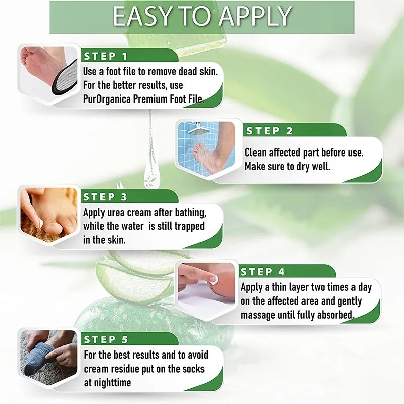 Wholesale Urea Cream 40 Percent Urea Foot Cream for Customize Dry Cracked Urea Lotion for Feet Maximum Strength