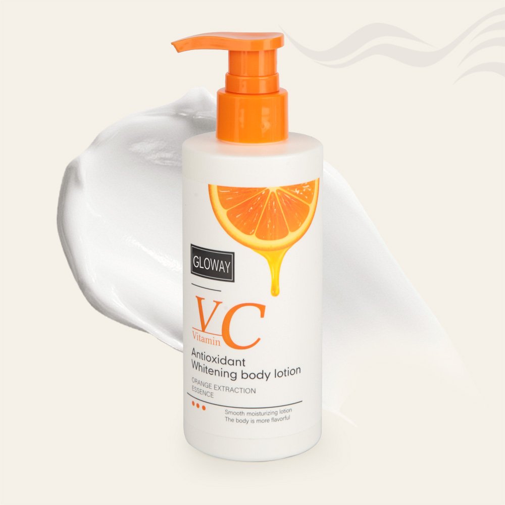 Orange Vitamin C Skin Brightening Cream Hydrating and Smoothing Body Lotion with Citrus Extract Vitamin C Enriched Lotion