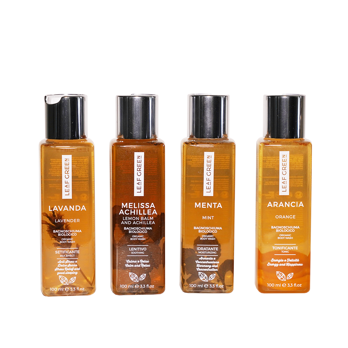 Pocket Solution for Harmony and Concentration MINT ORGANIC AROMATIC BODY WASH get moisturizing effect