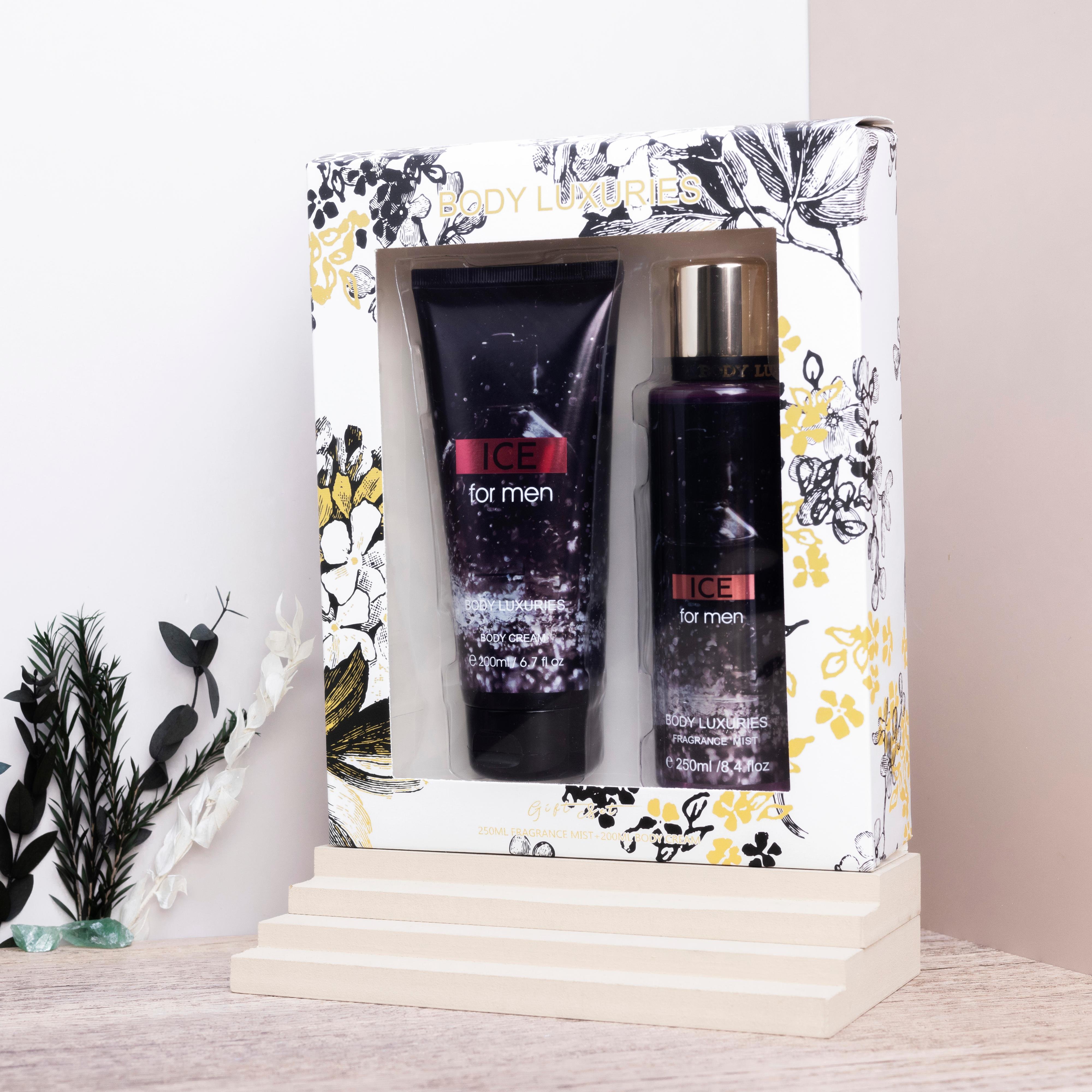 Best selling skin care set body lotion wholesale gift set womens perfume