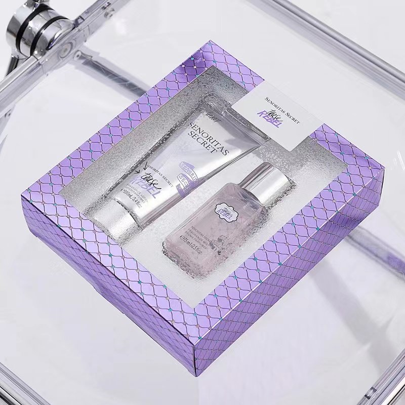 Wholesale High Quality 100ml Fragrance Body Spray Bodymist And 75ml Body Lotion Set For Women & Men
