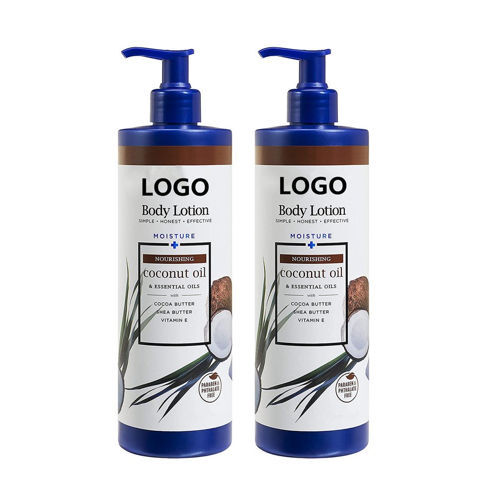 Private Label Organic Nourishing Coconut Oil Shea Butter Body Lotion