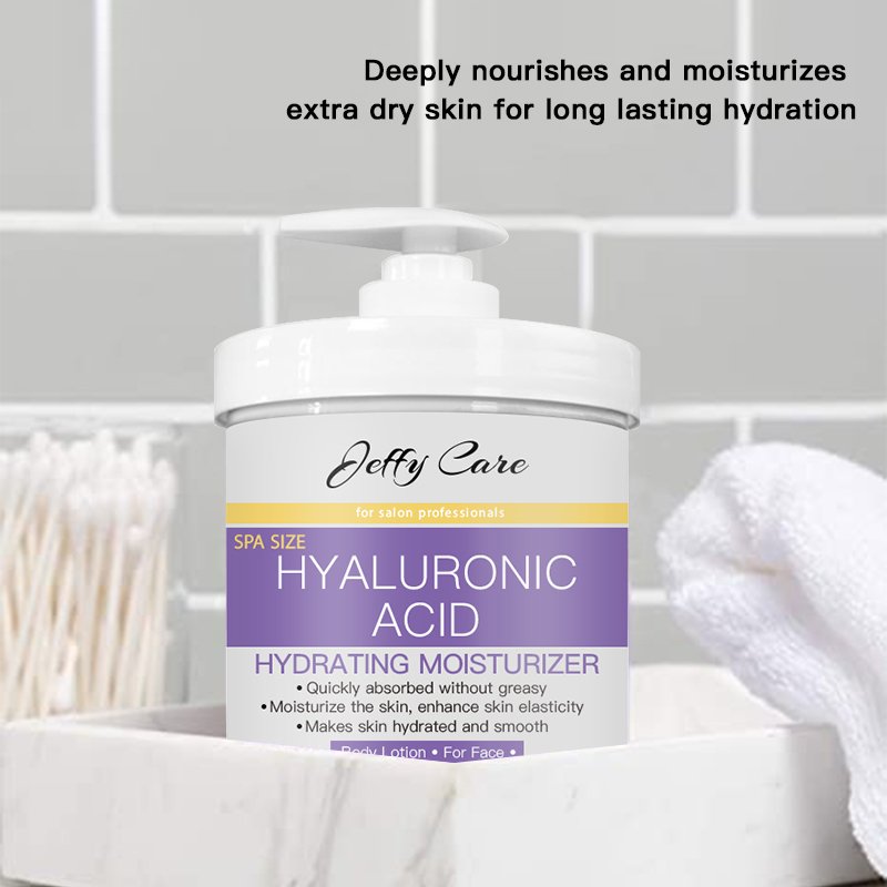 Private Label Natural Organic Moisturizing Nourishing Hyaluronic Acid Body Lotion