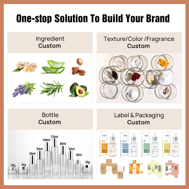 Customized tanning mousse body lotion nourishes and moisturizes the skin wheat-colored tanning mousse tanning lotion