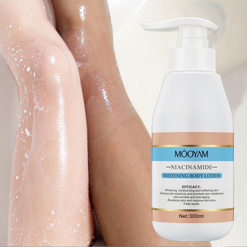 High Quality Lightening Instant Body Whitening Cream Smoothing Moisturizing Niacinamide Skin Whitening Body Lotion