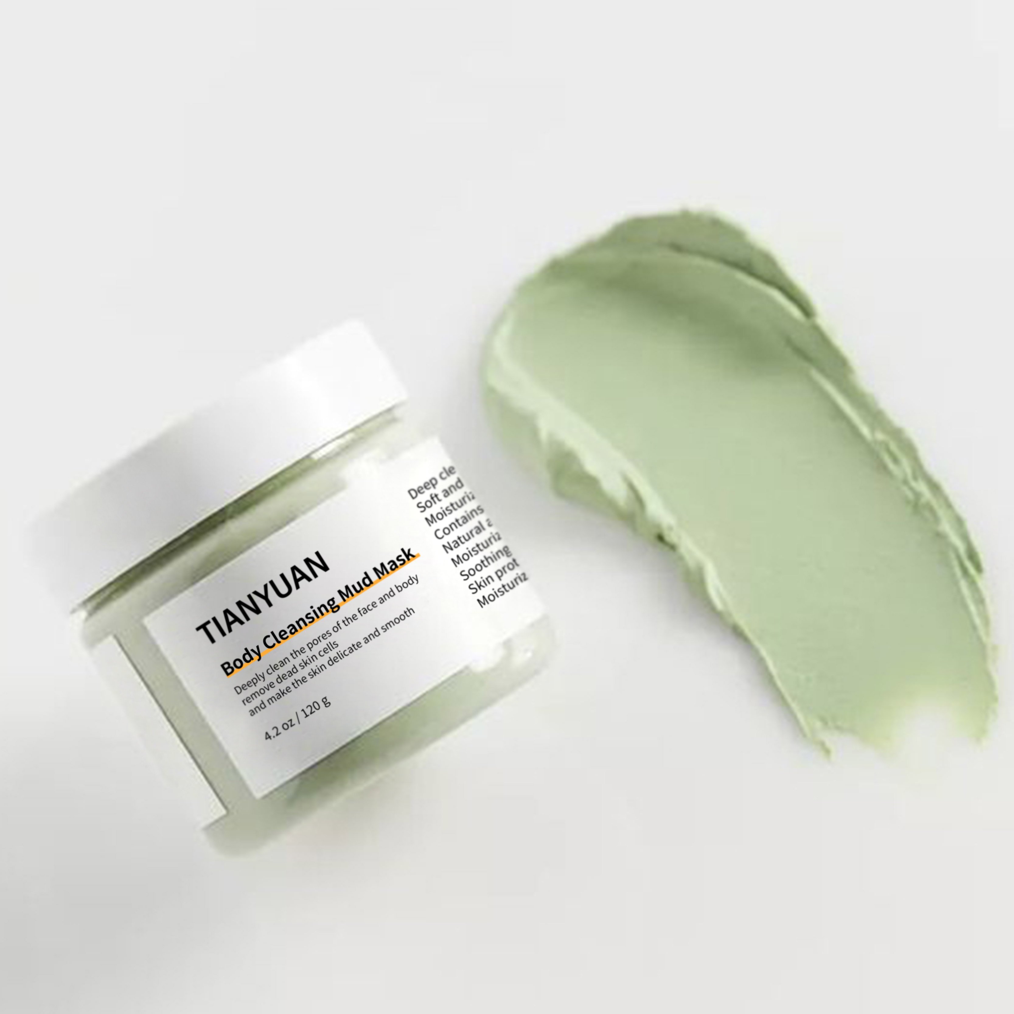 Vitamin E Body Skin Cream ODM OEM Body Cleansing Mud Mask Exfoliating Refreshing Scrub Adult Skin Care Products