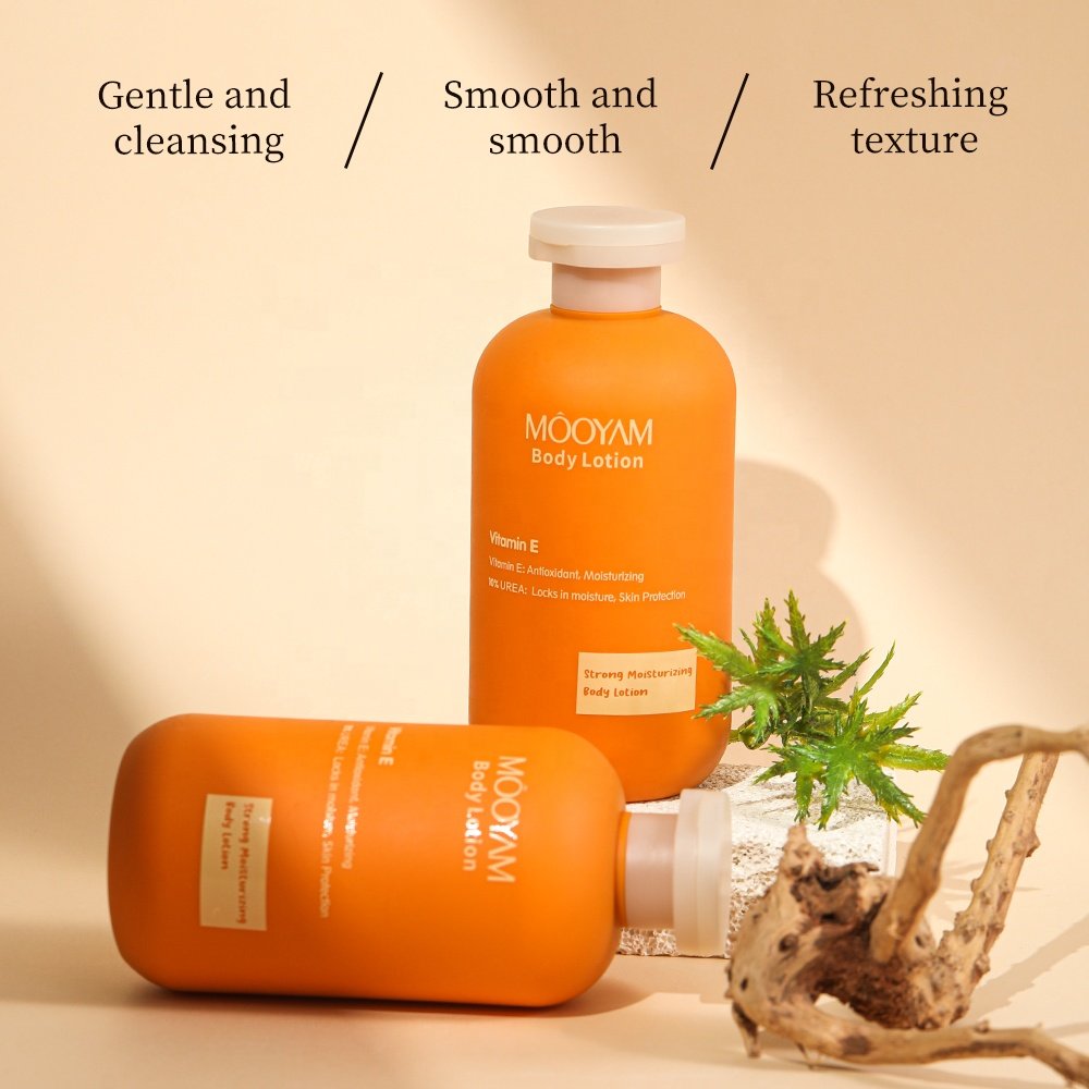 Private Label Organic Vitamin E Moisturizer Bodi Lotion Cream Moisturizing Milk Body Lotion For Men Women