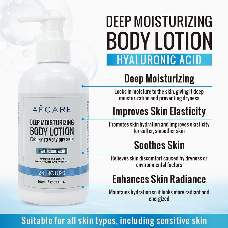Best Anti aging Body Lotion Paraben-free Moisturizing and Sodium Hyaluronate & Centella Whitening Body Lotion for White Skin Dry