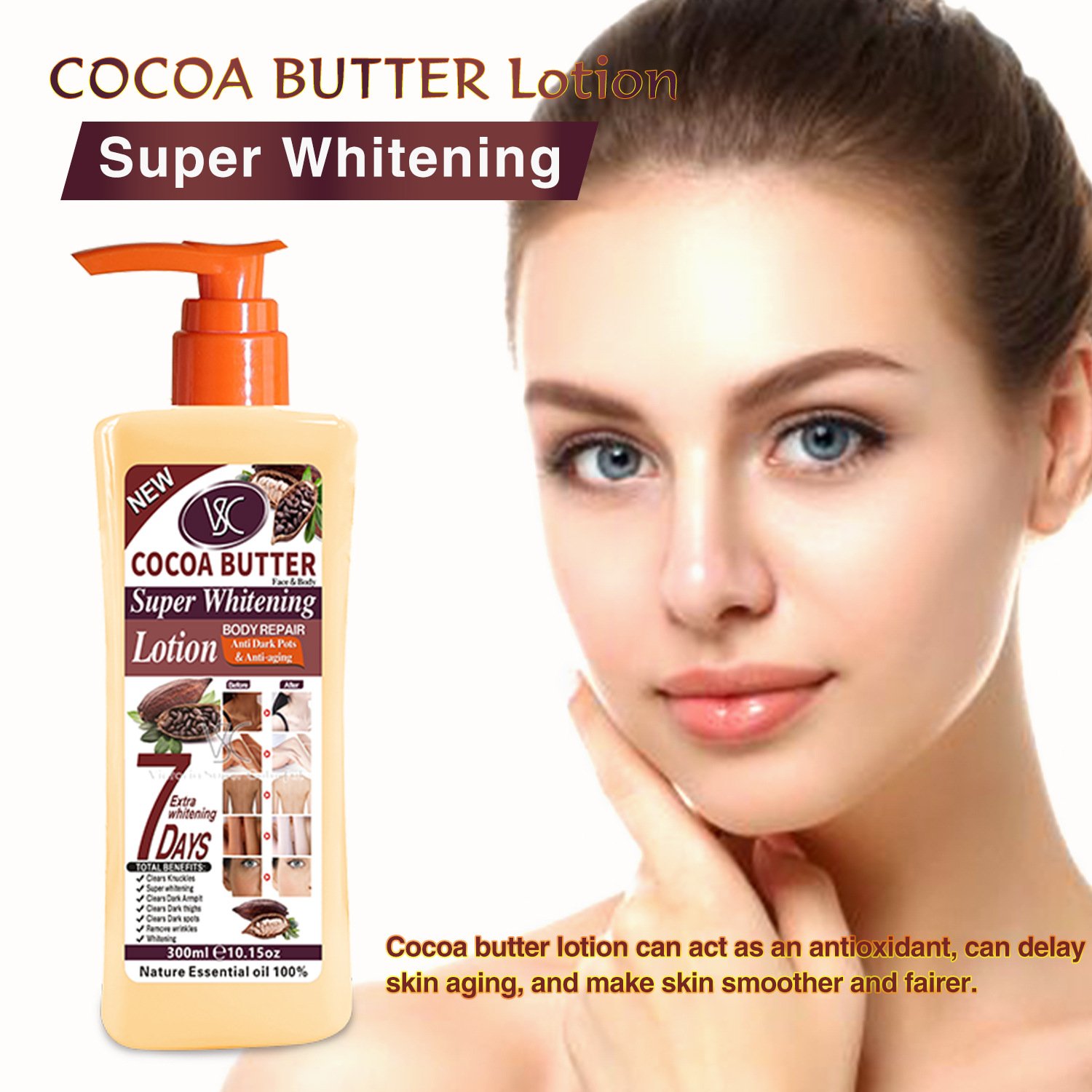Hot Selling Whitening Skin Care Products Wrinkle Moisturizing Lotion