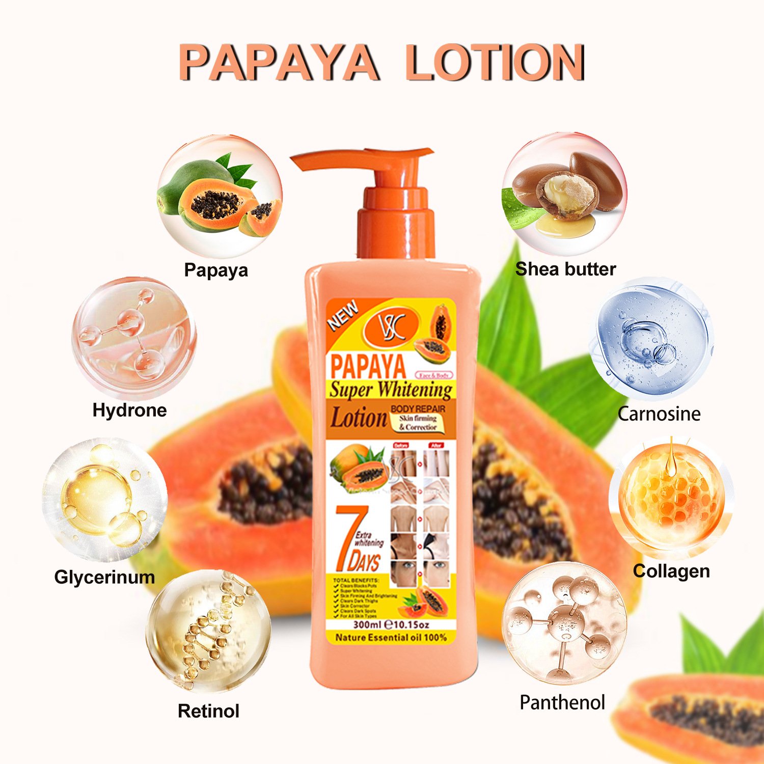 Hot Selling Whitening Skin Care Products Wrinkle Moisturizing Lotion