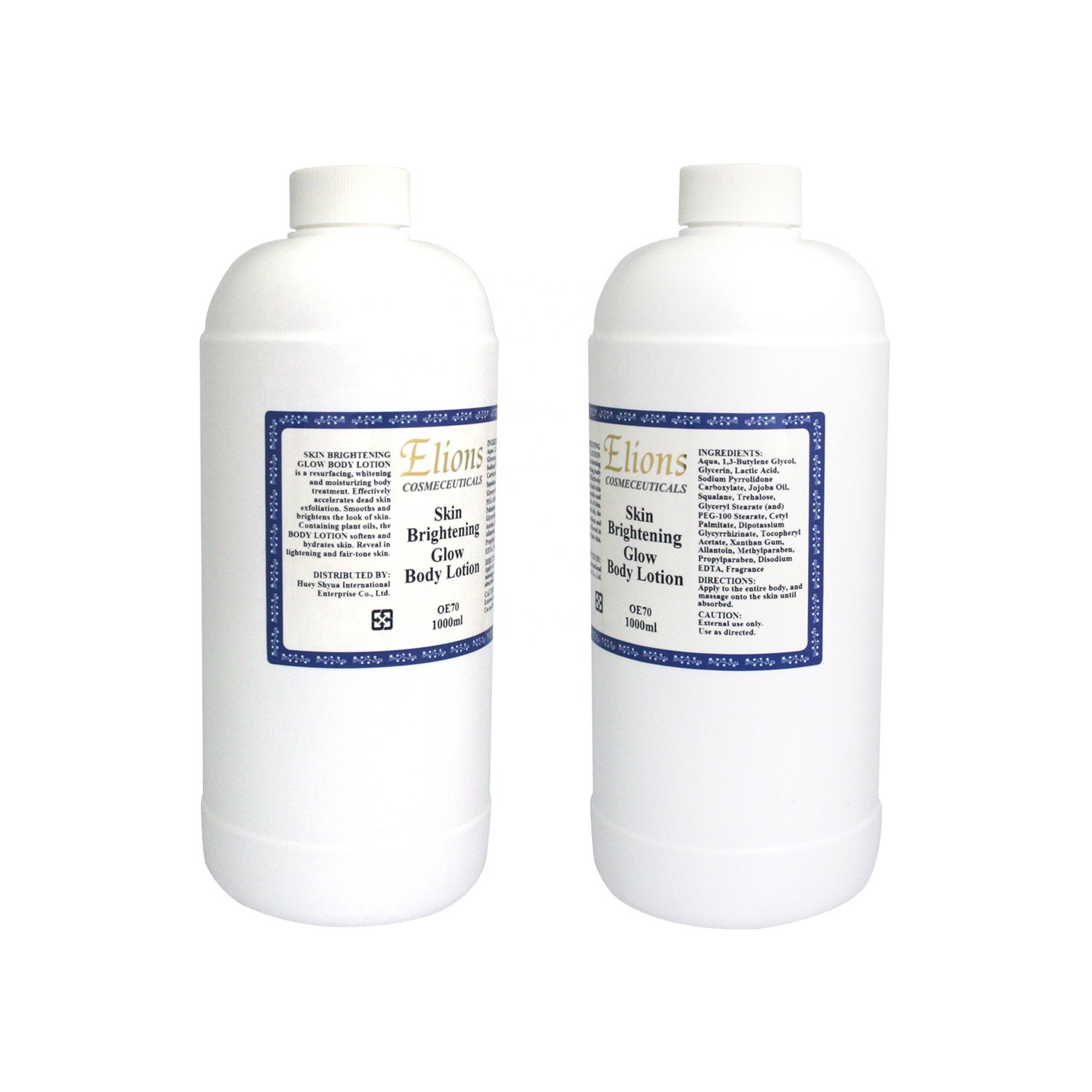 A.H.A Exfoliating Body Lotion with Lacti Acid Dead Skin Remover Whitening Agent OEM Lightening Nourishing Moisturising Function