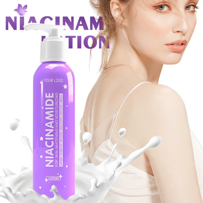 OEM Moisturizer Whitening Smoothing Body Lotion Natural Lightening Hydration Nicotinamide component Body care moisturizer