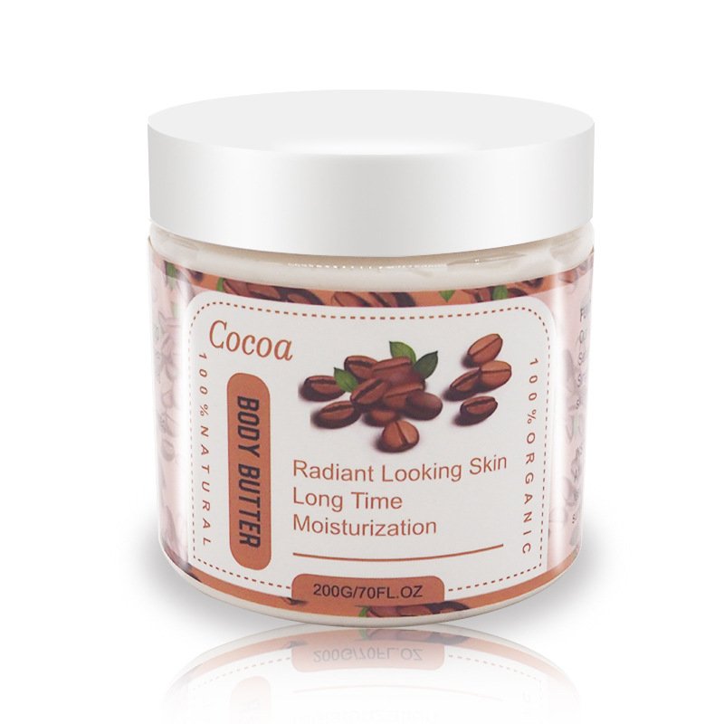 Private Label Coco Butter OEM Skin Whitening Coconut Moisturizing Body Lotion Whipped Body Butter Cream