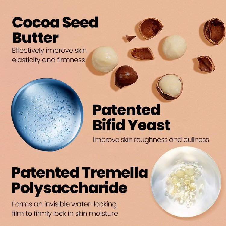 Cocoa Butter Body Moisturizer Lotion Improved Elasticity Sagging Skin Care Lasting Fragrance Full Urea Body Cream
