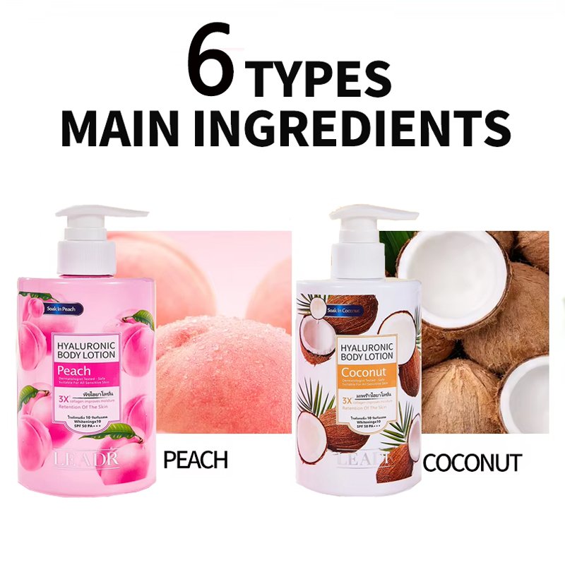 Private Label Korean Perfume Vitamin C Retinol AHA BHA Skin Lightening Body Lotion For Black Skin