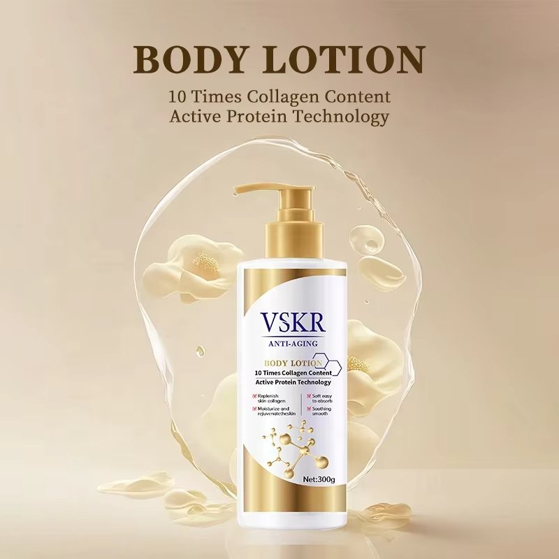 Collagen Body Fragrance Lotion Moisturizing Anti-Aging Brightening Skin Cream Repair Anti Wrinkles Smoothing Body Care Lotion