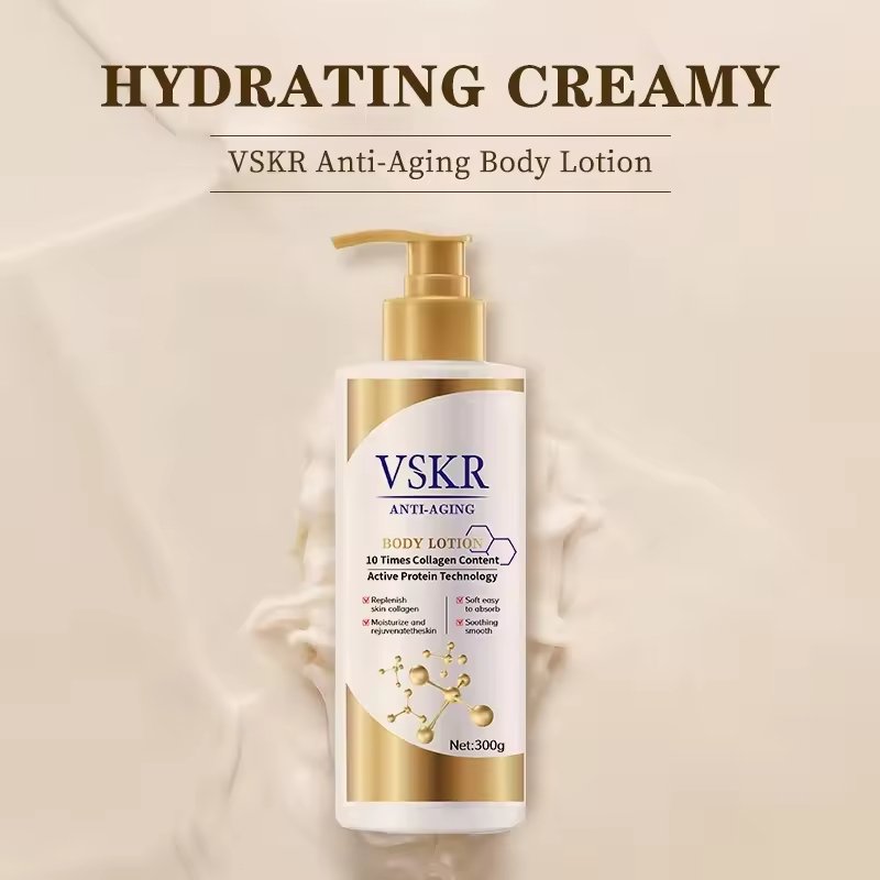 Collagen Body Fragrance Lotion Moisturizing Anti-Aging Brightening Skin Cream Repair Anti Wrinkles Smoothing Body Care Lotion