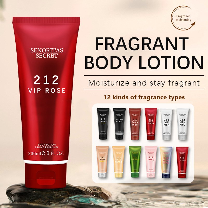 High Quality Best Skin Whitening Lightening Vanilla Cashmere Body Lotions Wholesale Secretes 236Ml Victoria Body Lotion