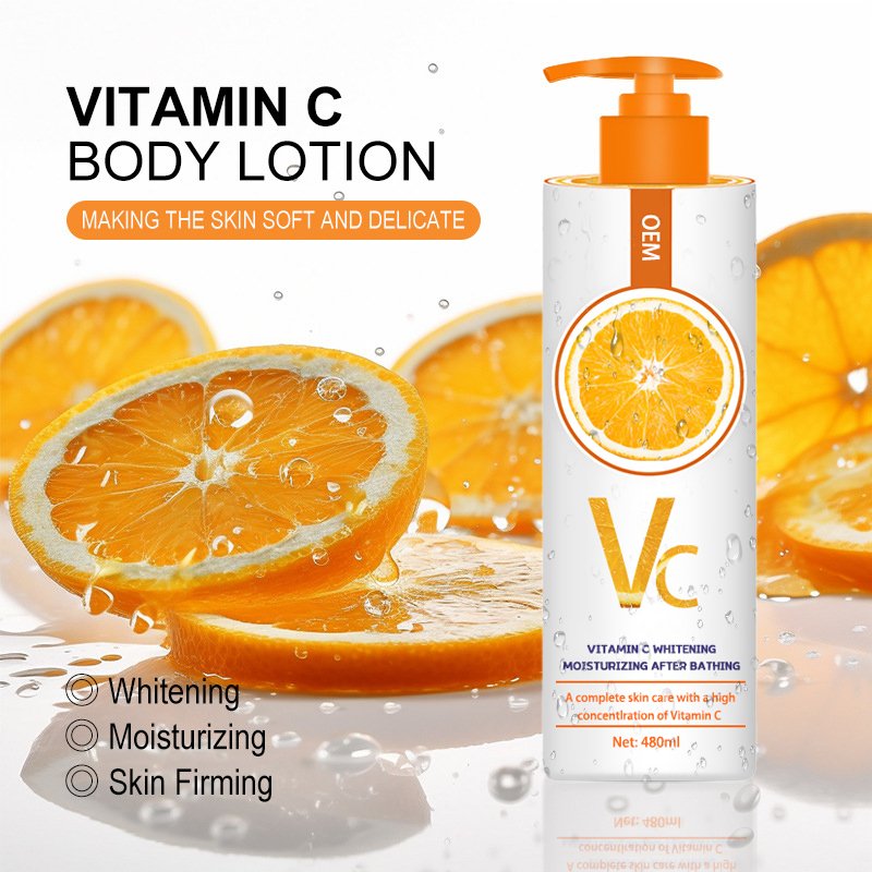 Private Label Wholesale Professional Body Care Care Vitamin C Body Lotion