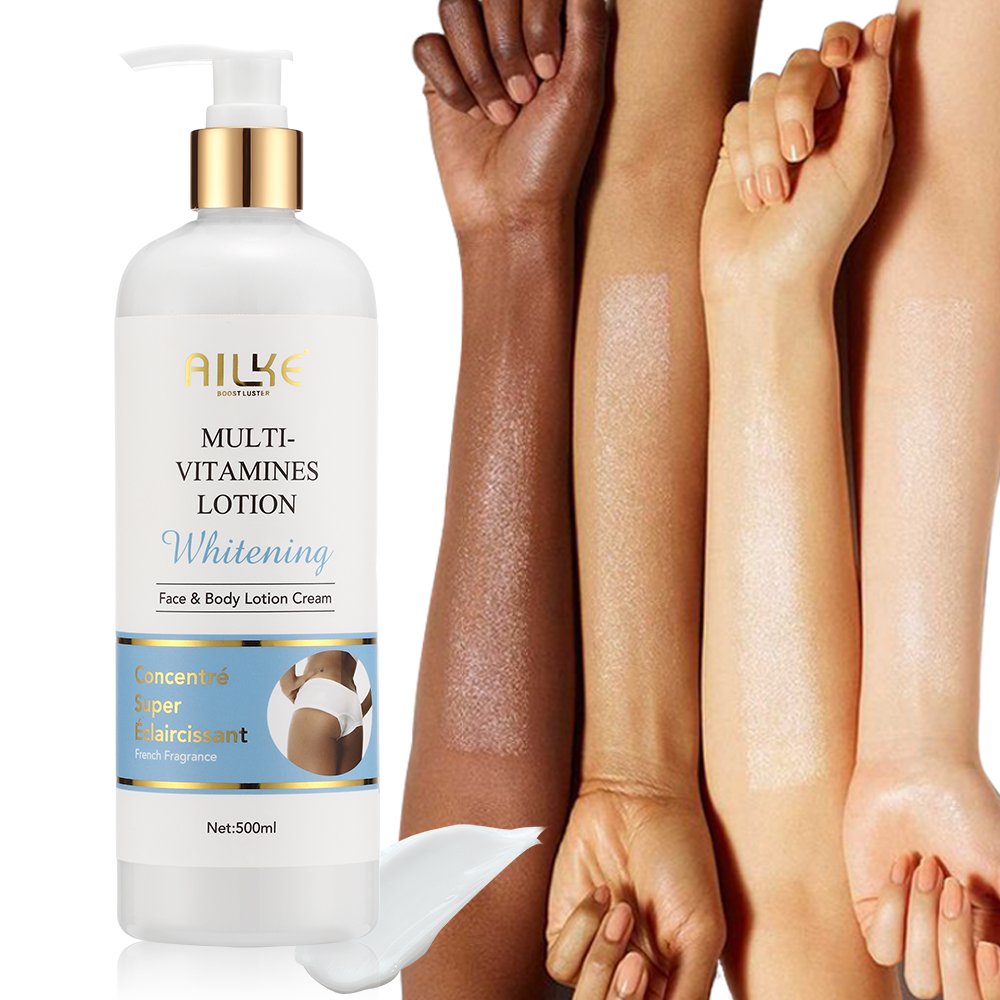 MULTI-VITAMIN Niacinamide Brightening Moisturizing Shea Butter Anti Aging Dark Spot Correct Whitening Body Lotion