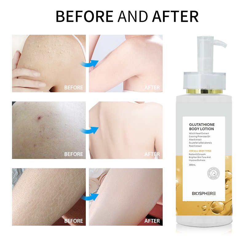 Halal Cosmetic Custom Logo Women Aloe Vera Lotion Lightening Moisturising Whitening Body Lotions for Glowing Skin