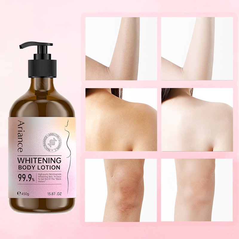 Lighten skin and moisturize skin whitening body butter cream Whitening snail essence moisturizing body lotion
