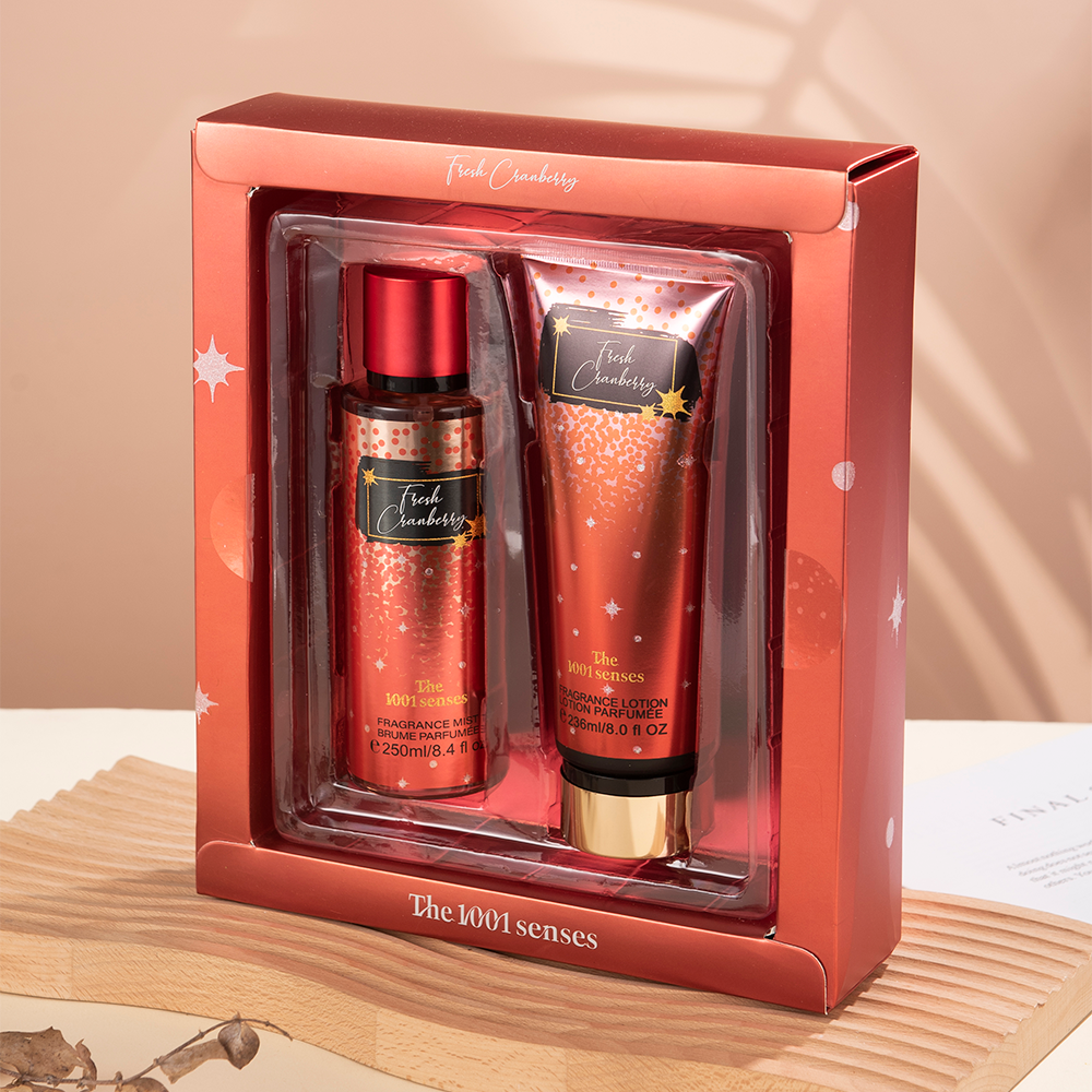 Hot Sale OEM/ODM Christmas Gift Set Body Mist And Lotion Set YOUNG LOVE