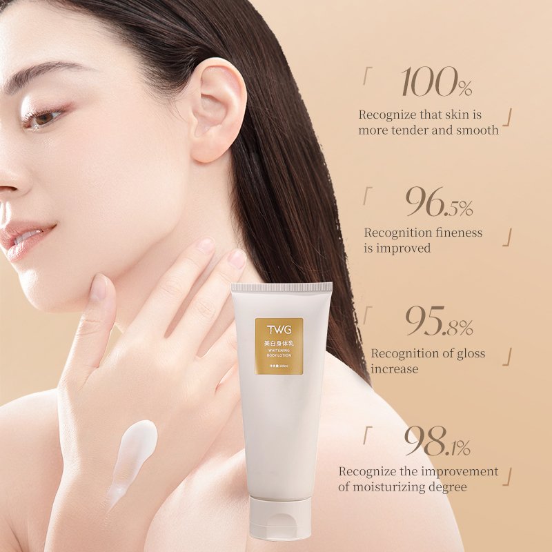 TWG RTS Whitening Body Lotion Skin Moisturizer Body Care Lightening Hydrating Arbutin Niacinamide Body Lotion