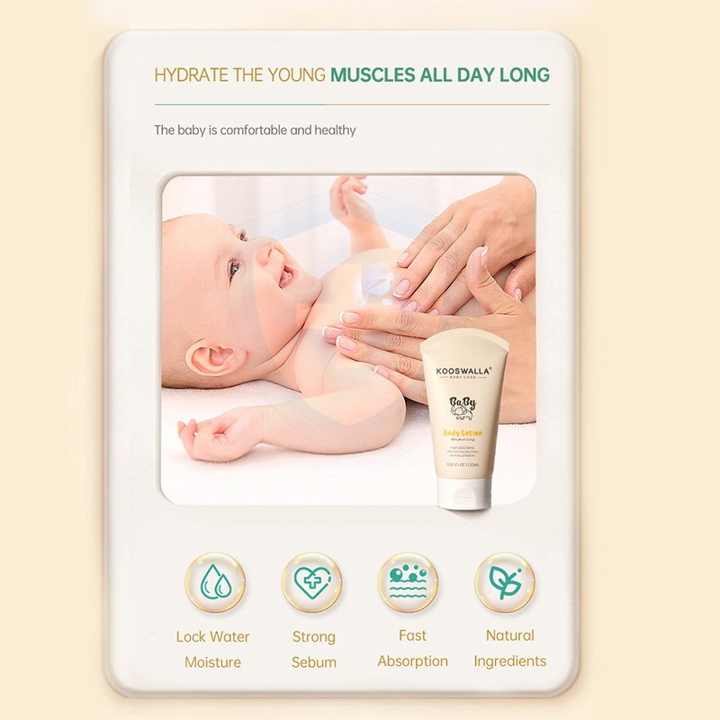 High Quality Fast Absorbing Baby Cream Lotion Moisturizing Baby Body Lotion