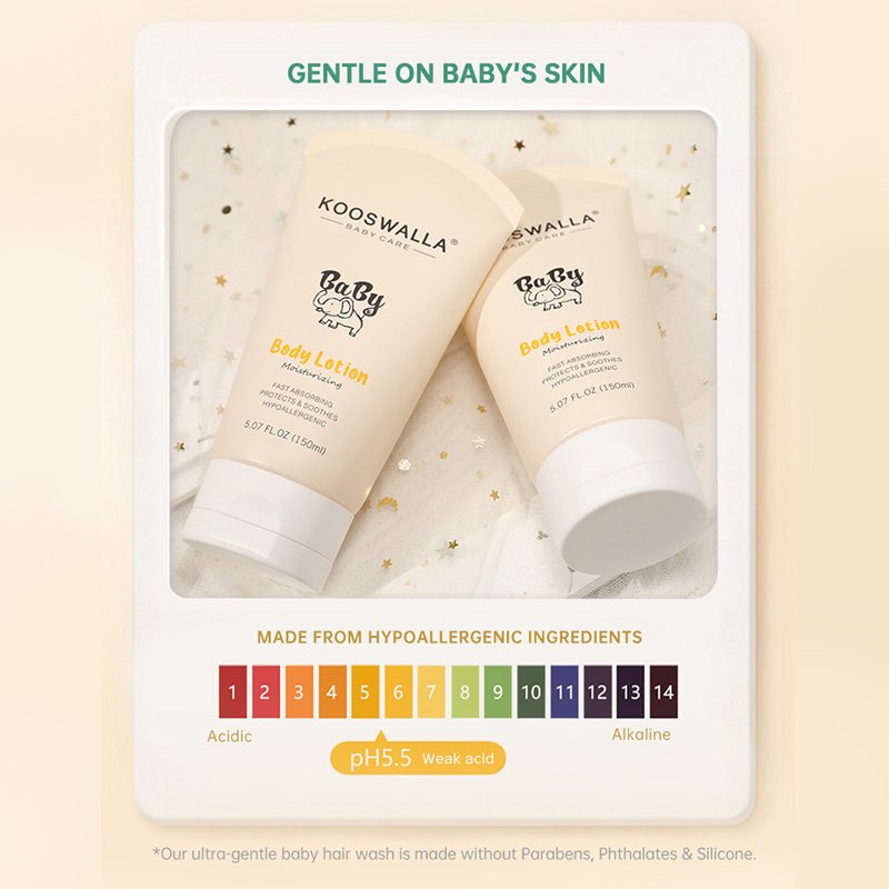 High Quality Fast Absorbing Baby Cream Lotion Moisturizing Baby Body Lotion