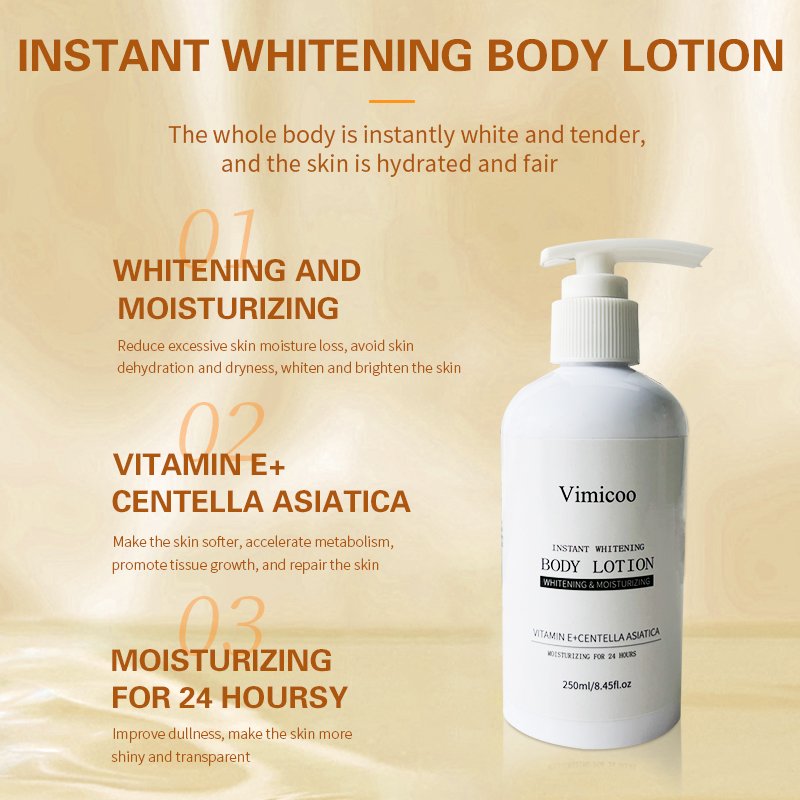 OEM Wholesale Best Natural Milk Face Body Black Skin Moisturizing Bleaching Whitening Lotion Cream For Dark Skin