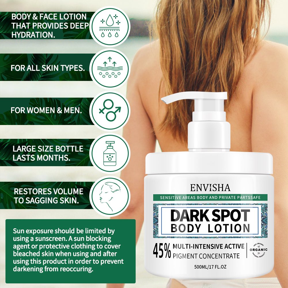 Private Label Whitening Face Cream Black Skin Bleaching Body Dark Spot Freckle Remover Lotion