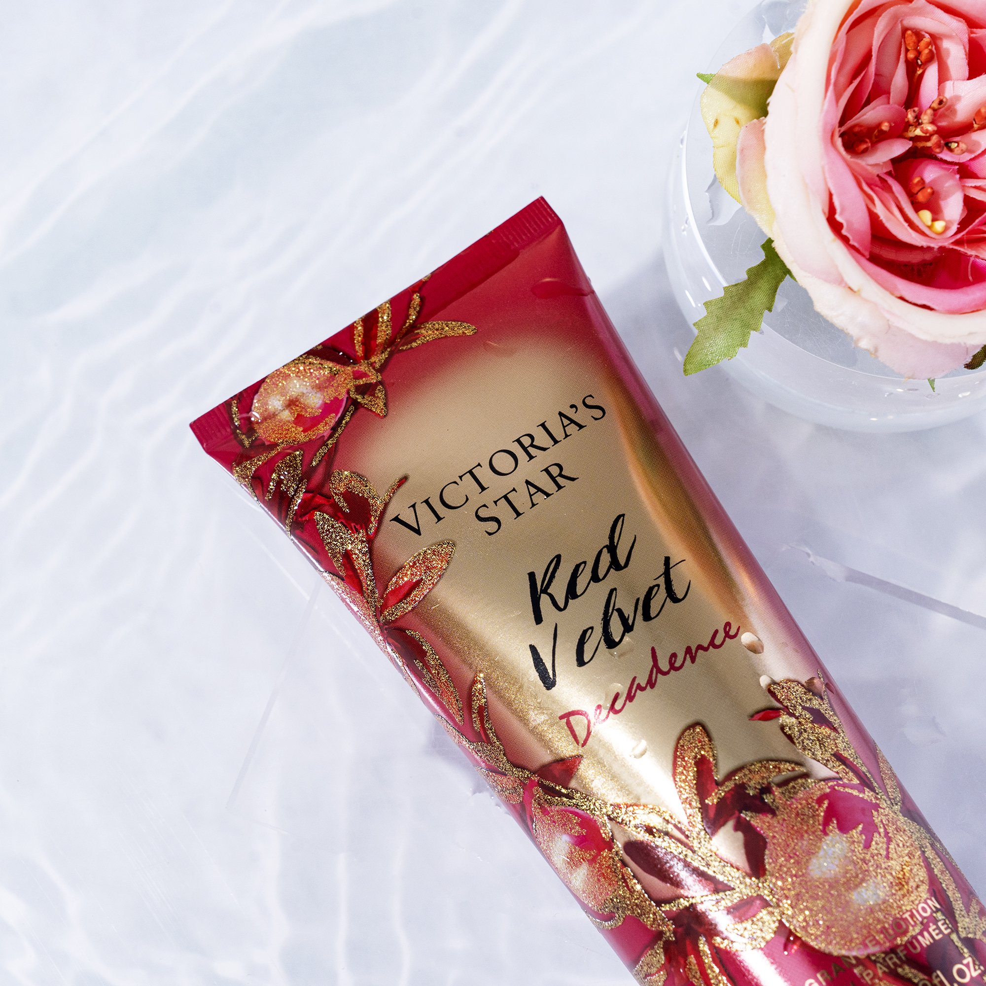 Scenabella own Brand Low MOQ Private Label Improves Skin Dry Fragrance Moisturizing Body Lotion Rose-Scented Body Lotion