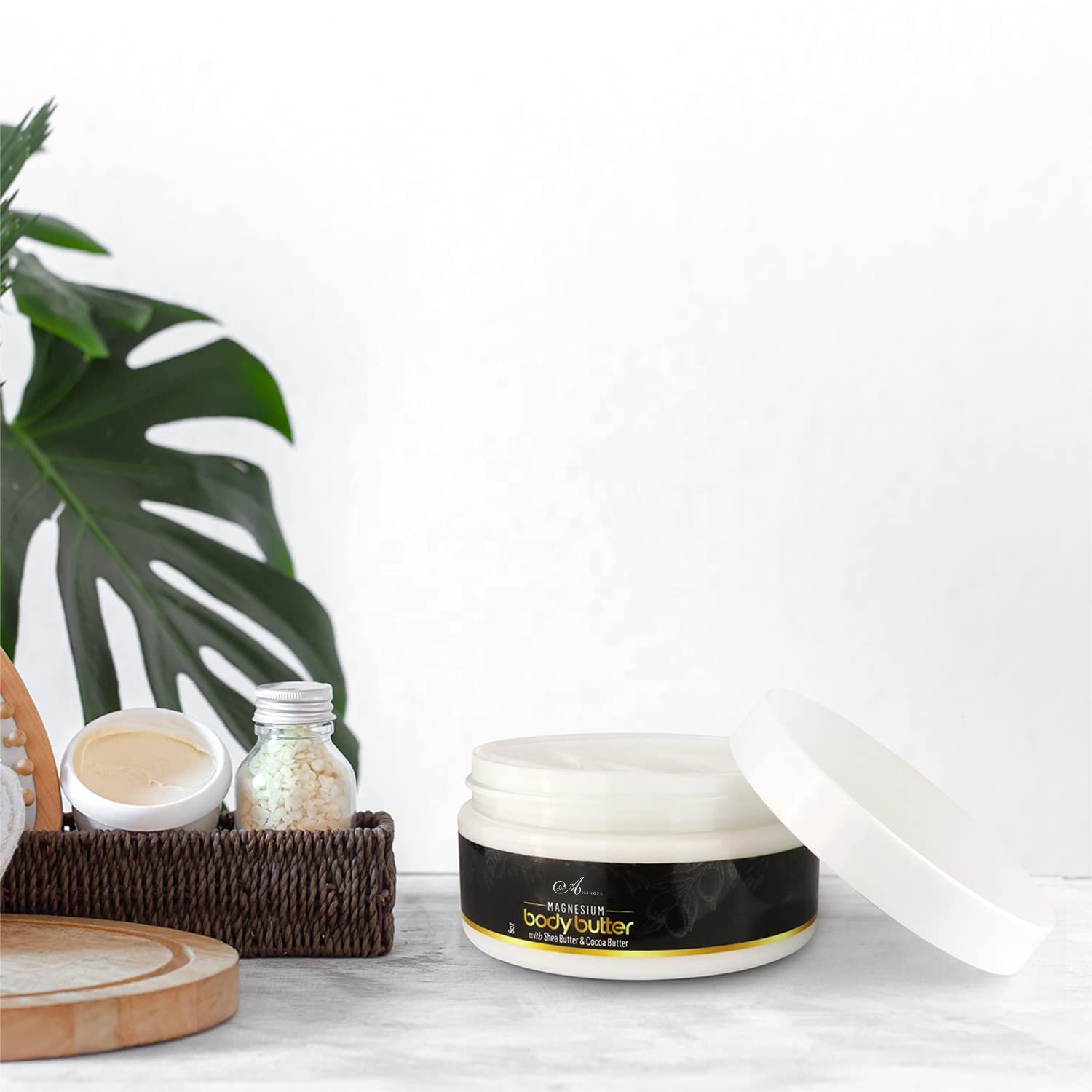 Wholesale All Natural Magnesium Pain Relief Cream For Leg Cramps & Pain Relief Magnesium Body Lotion Butter
