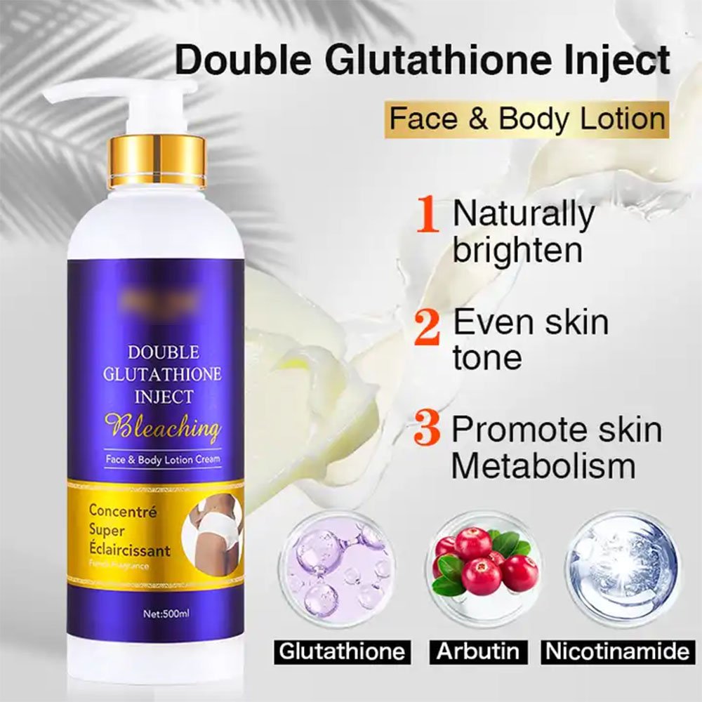 Skin Care Set Whitening moisturizing Serum Dark Spot Face Cream Black Skin Bleaching Body Lotion for women