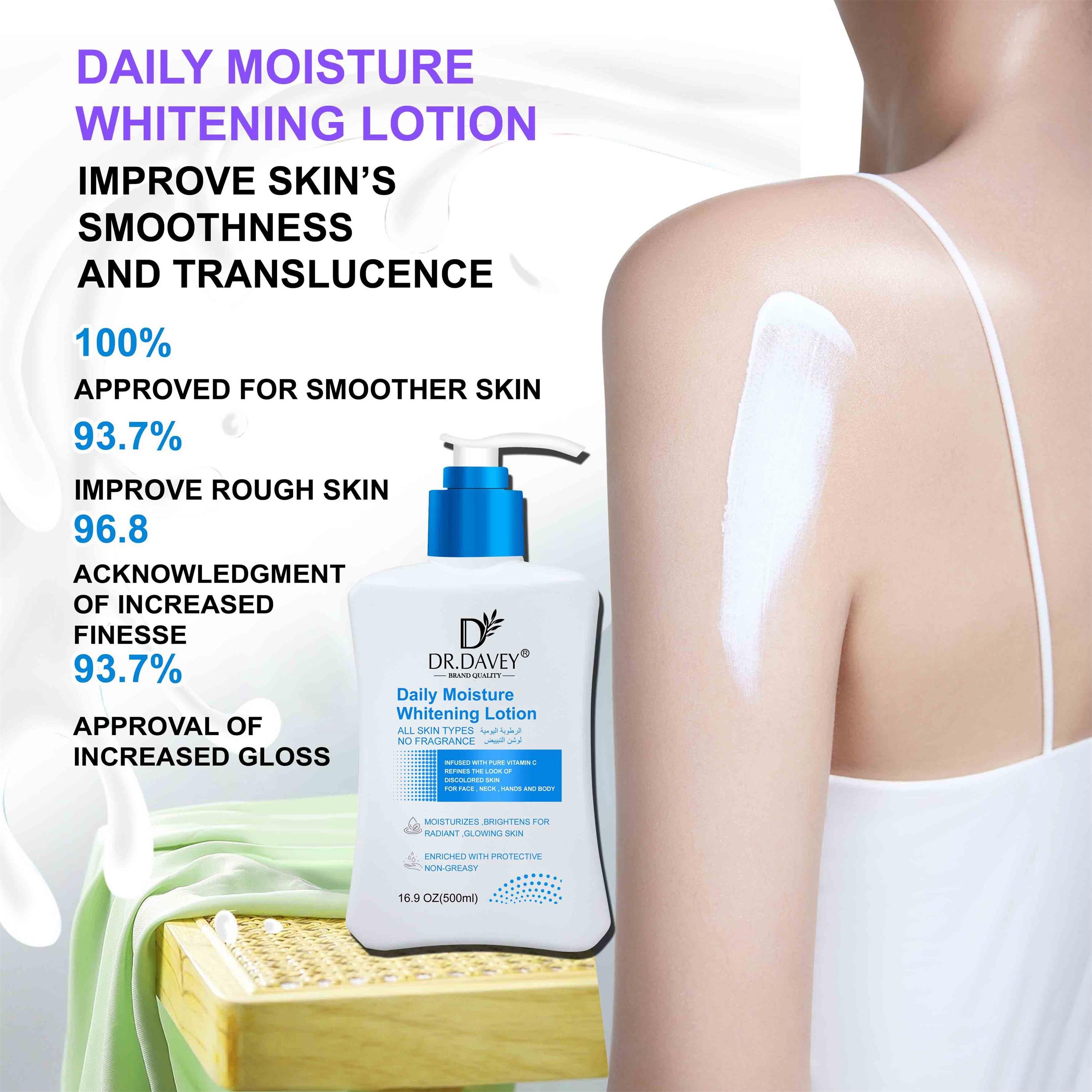 DR.DAVEY Body White Lotion No Side Effects Whitening Lotion Hydrate Body Lotion