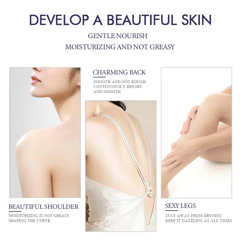 Body toner nourishes and smooth the skin lotion, which is a water-based ingredient suitable for the body and face