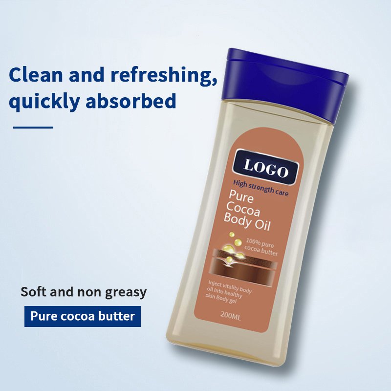 Dry skin care body lotion quick absorption massage and spa products costumazing shimmer body oil cocoa radiant body oil