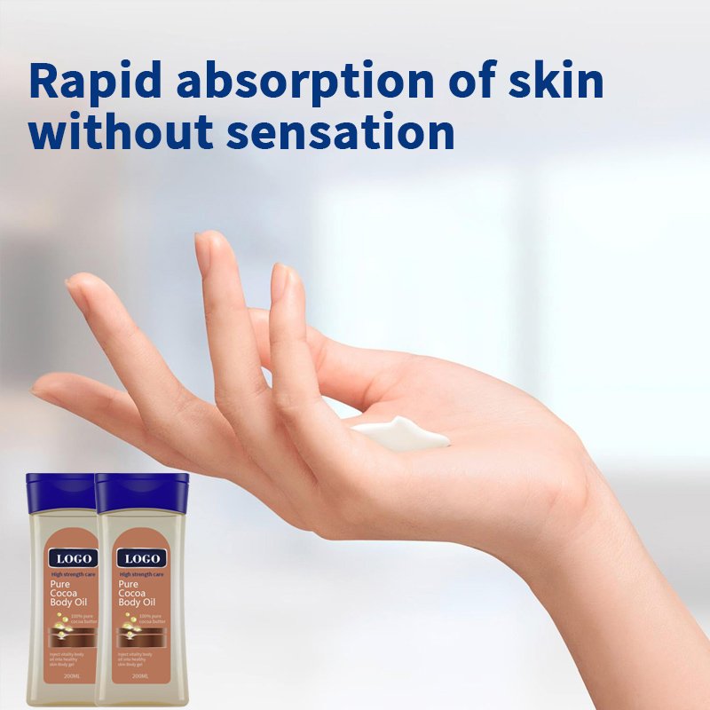 Dry skin care body lotion quick absorption massage and spa products costumazing shimmer body oil cocoa radiant body oil