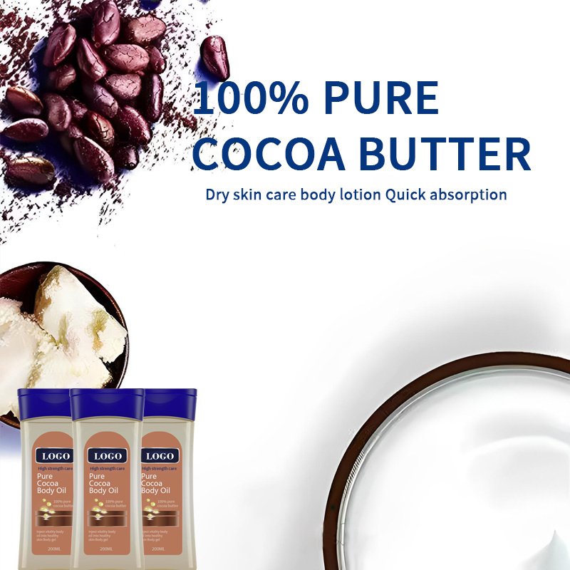 Dry skin care body lotion quick absorption massage and spa products costumazing shimmer body oil cocoa radiant body oil