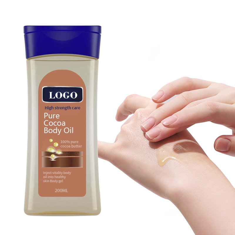 Dry skin care body lotion quick absorption massage and spa products costumazing shimmer body oil cocoa radiant body oil