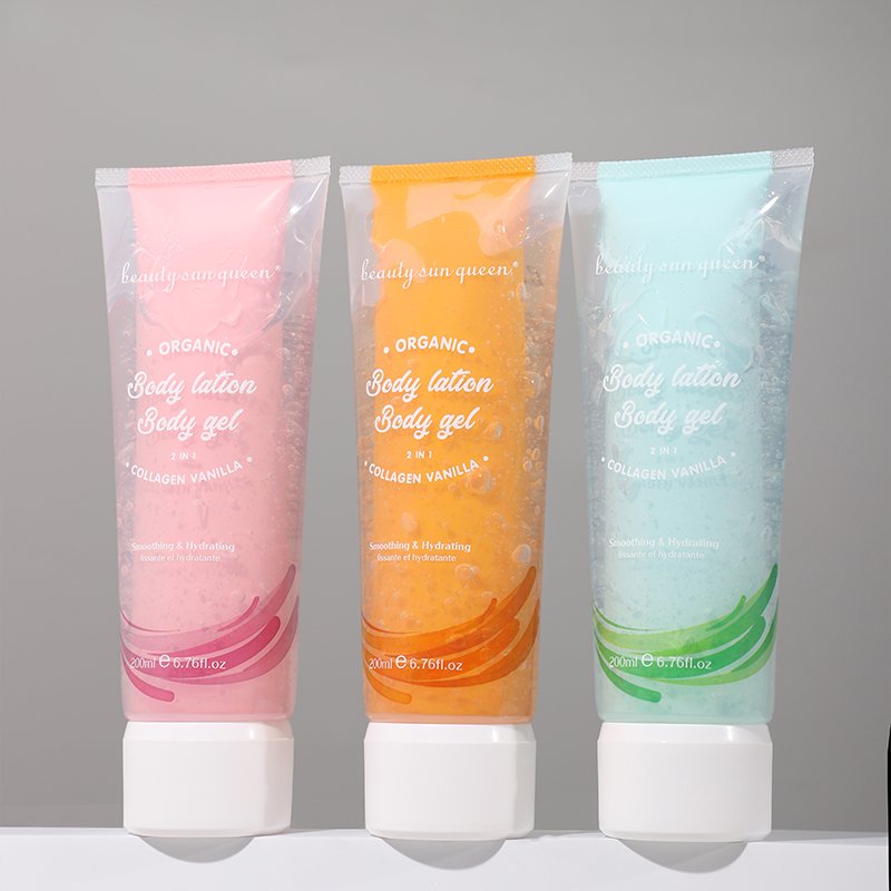 New Arrival Skin Caring Scented Refreshing 2 in1 Body Lotion Body Gel
