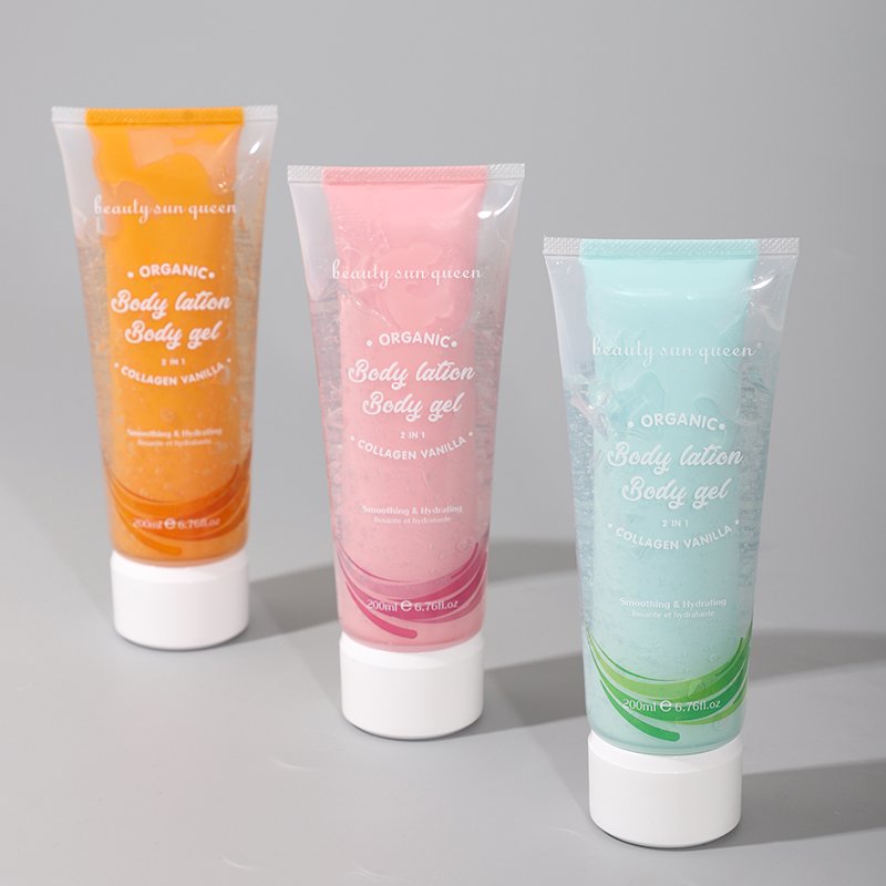 New Arrival Skin Caring Scented Refreshing 2 in1 Body Lotion Body Gel